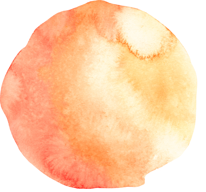 Round Watercolor Blob.